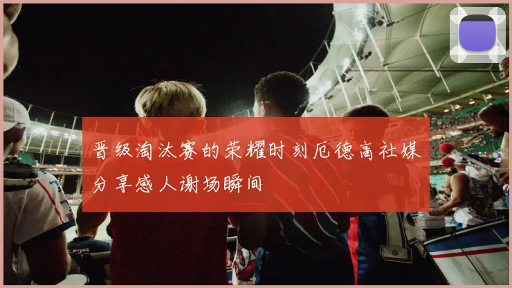晋级淘汰赛的荣耀时刻厄德高社媒分享感人谢场瞬间
